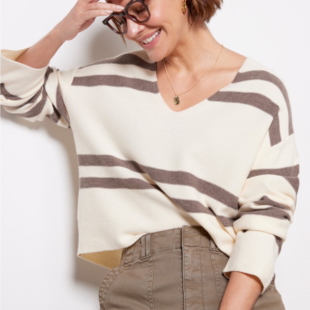 Women’s Luna Strip Sweater